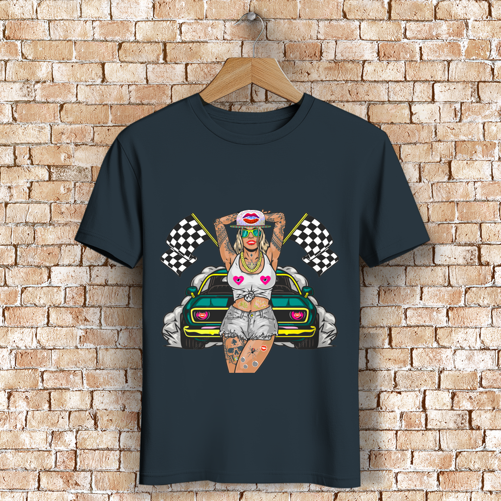 Herren Premium Bio T-Shirt Girl