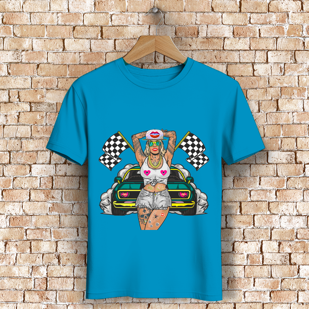 Herren Premium Bio T-Shirt Girl