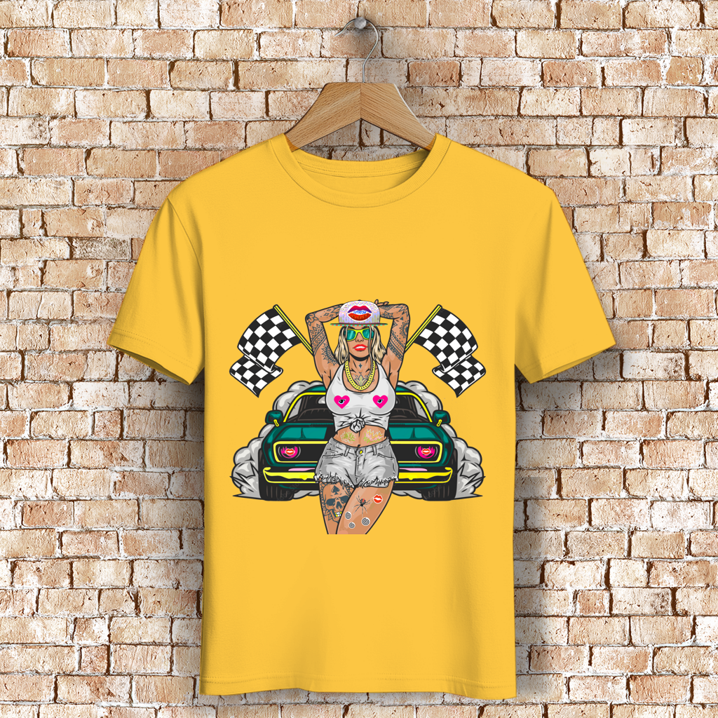 Herren Premium Bio T-Shirt Girl