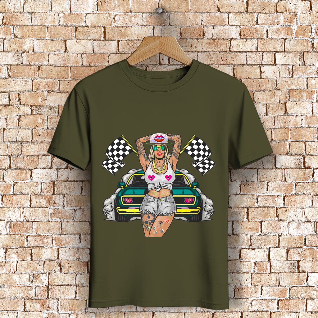 Herren Premium Bio T-Shirt Girl