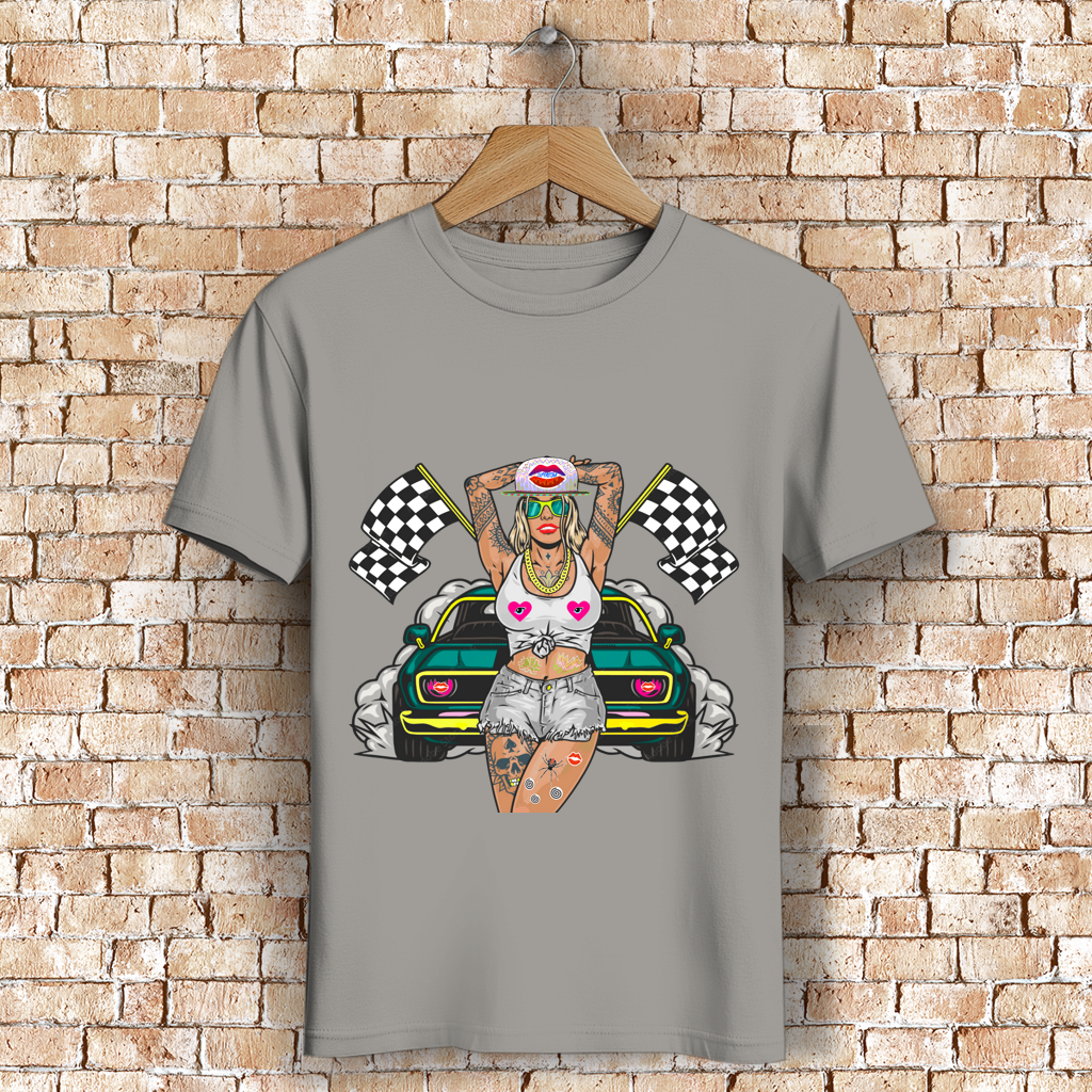 Herren Premium Bio T-Shirt Girl