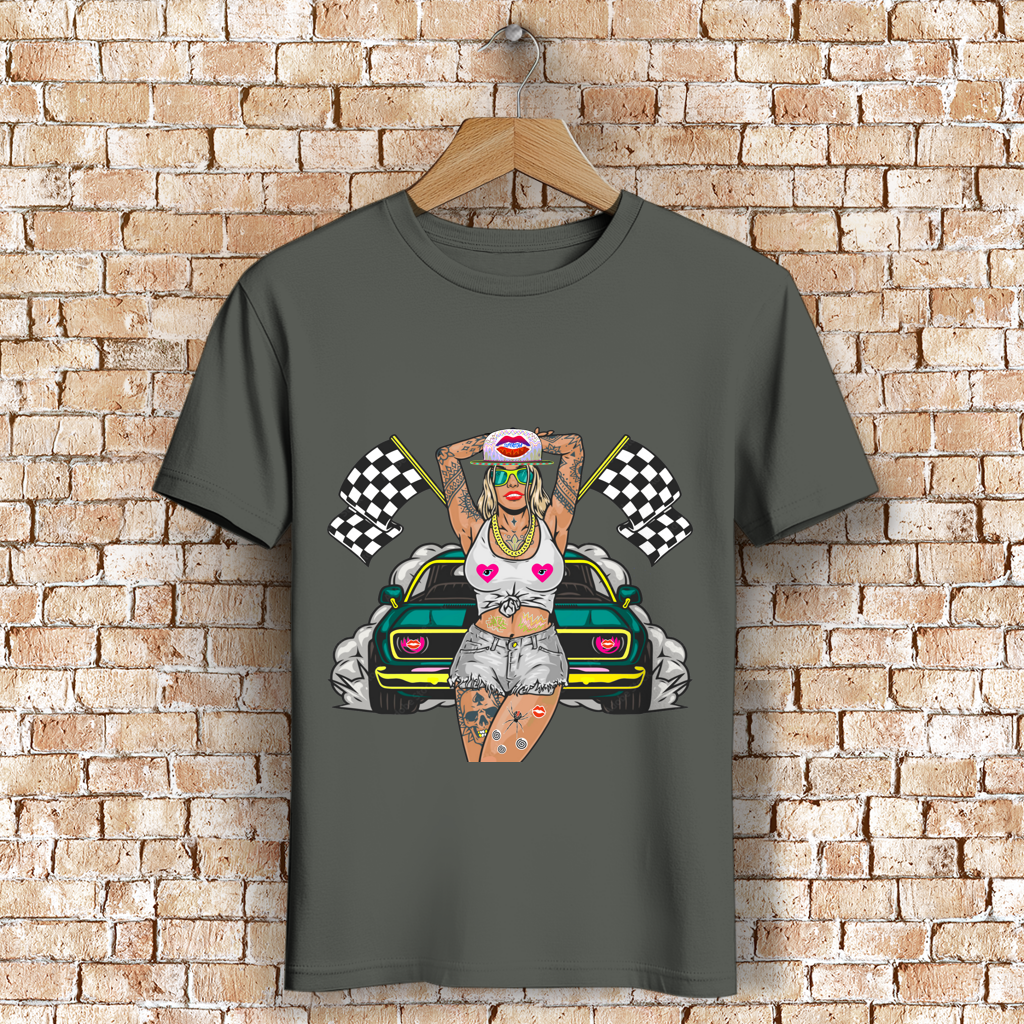 Herren Premium Bio T-Shirt Girl