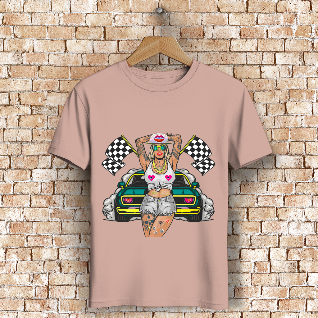 Herren Premium Bio T-Shirt Girl