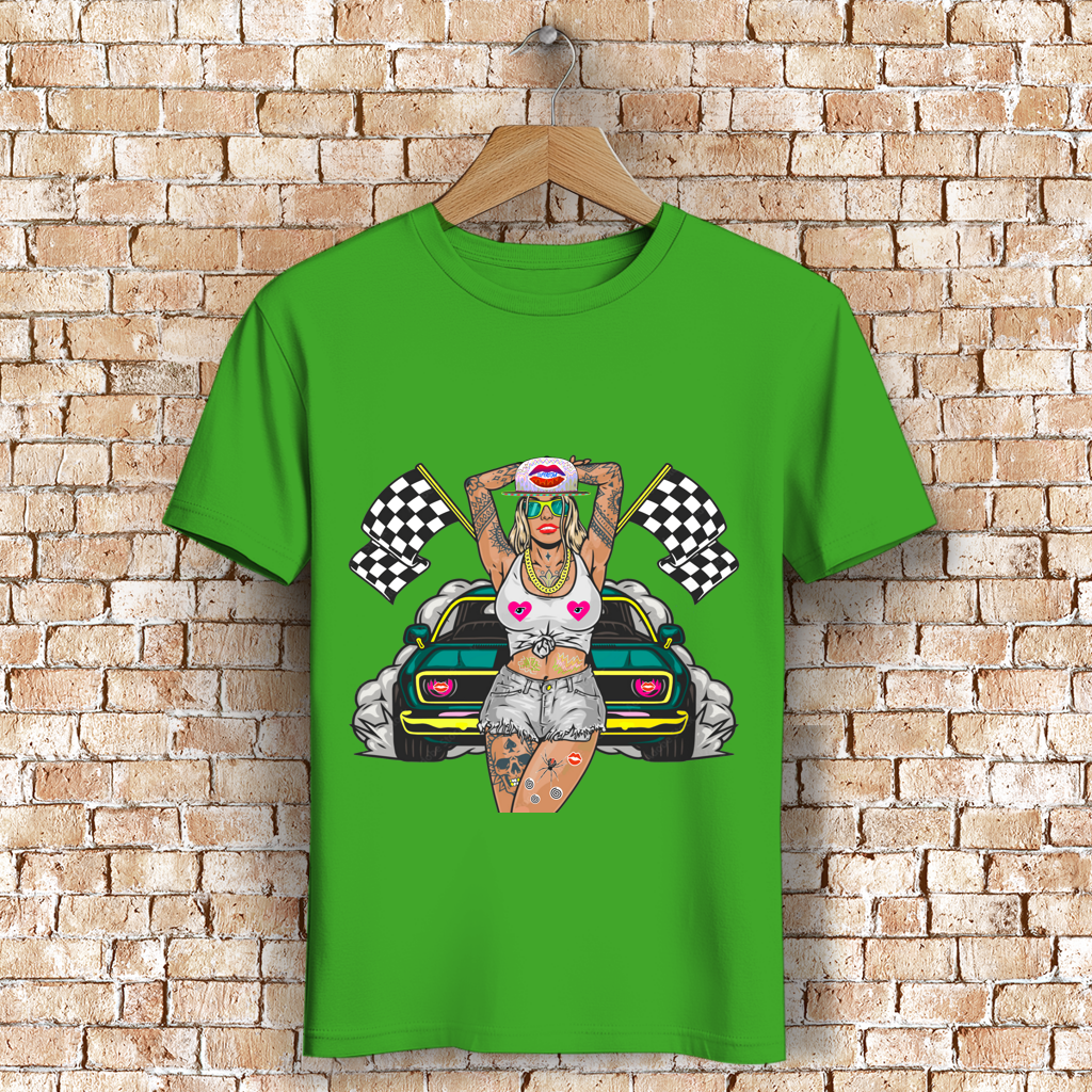 Herren Premium Bio T-Shirt Girl