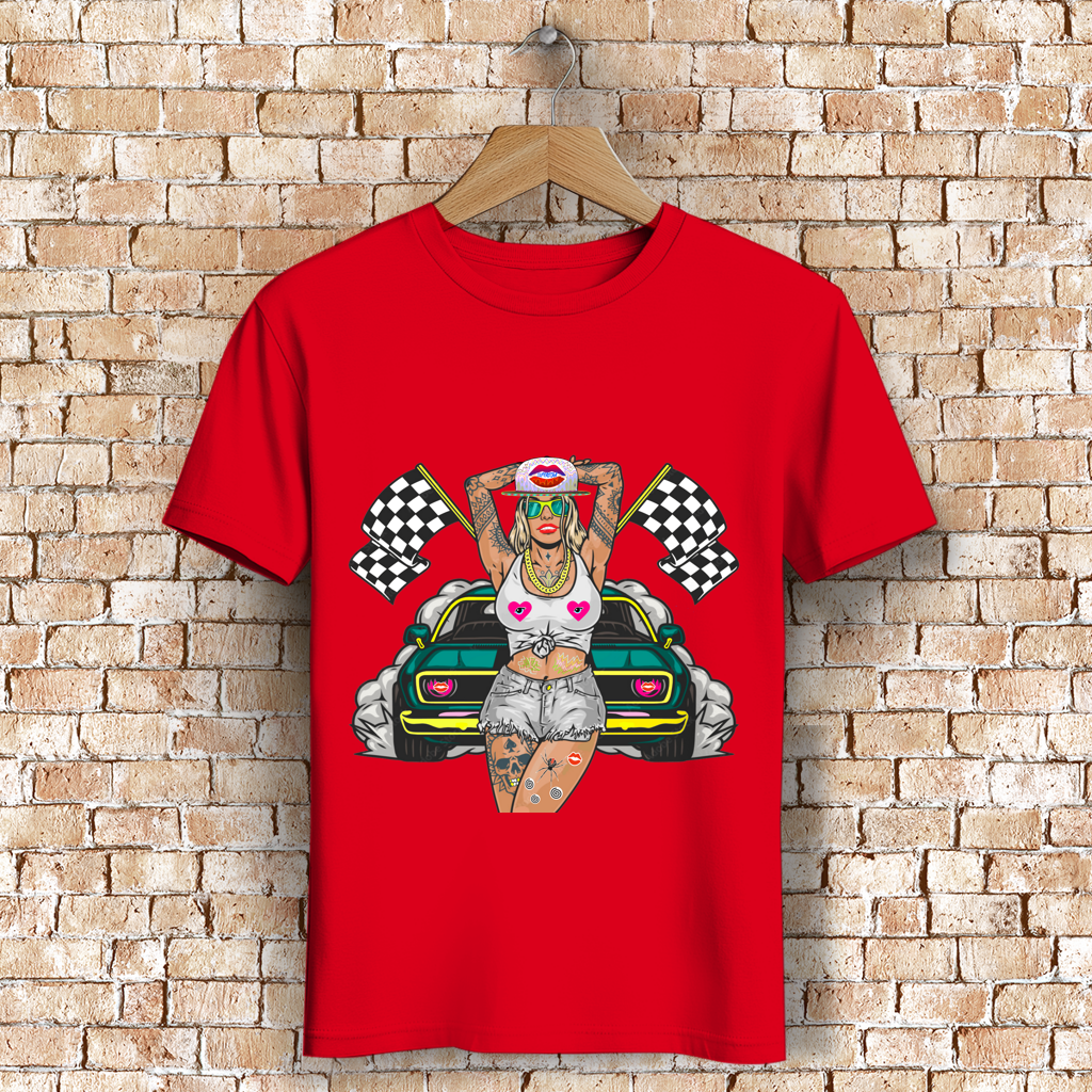 Herren Premium Bio T-Shirt Girl