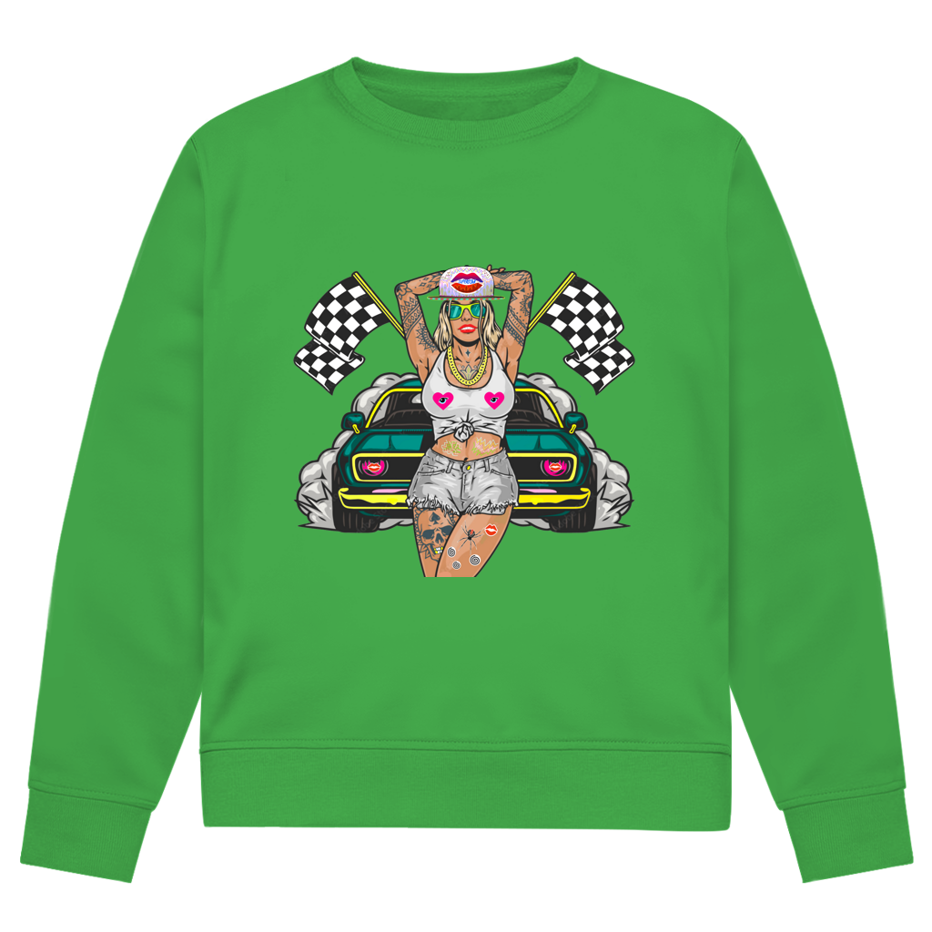 Herren Premium Bio Sweatshirt Girl