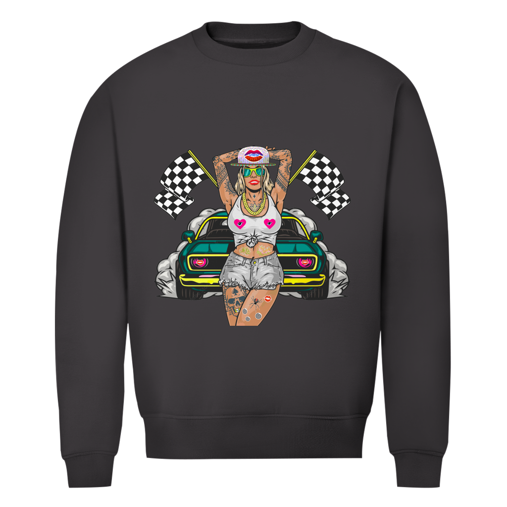 Herren Premium Bio Sweatshirt Girl