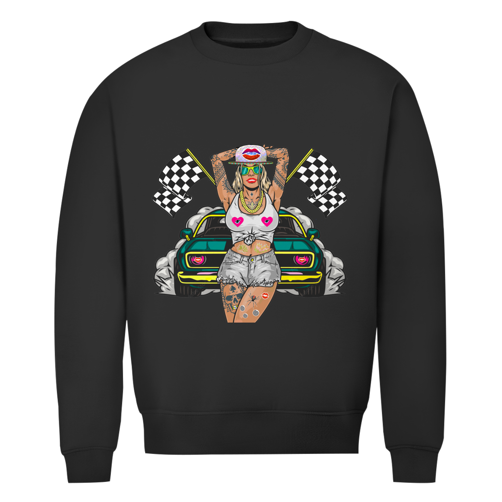 Herren Premium Bio Sweatshirt Girl
