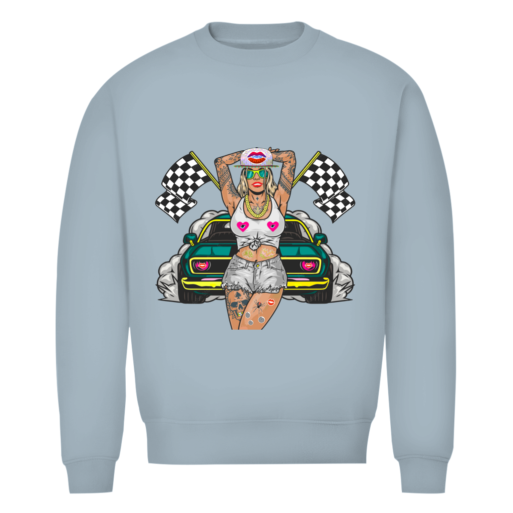 Herren Premium Bio Sweatshirt Girl