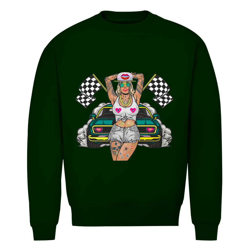 Herren Premium Bio Sweatshirt Girl