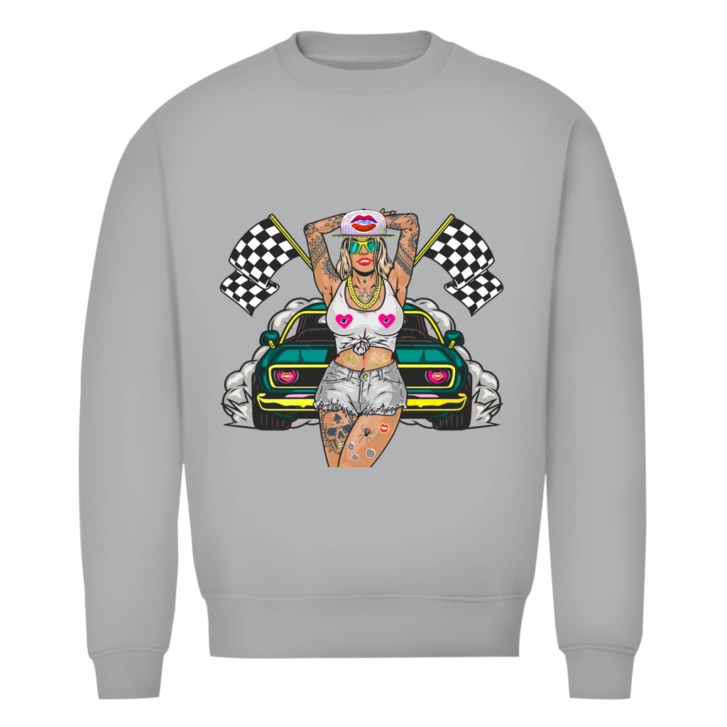Herren Premium Bio Sweatshirt Girl