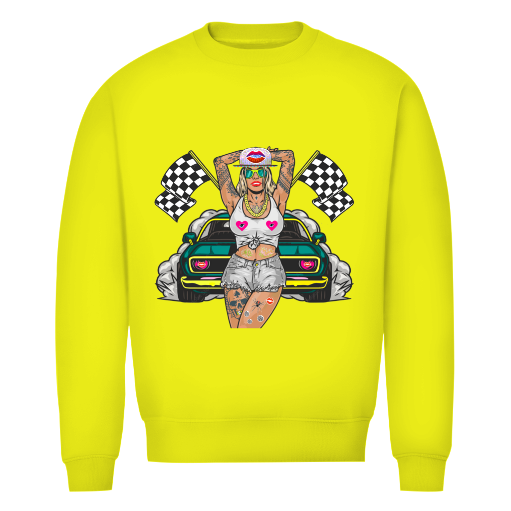 Herren Premium Bio Sweatshirt Girl