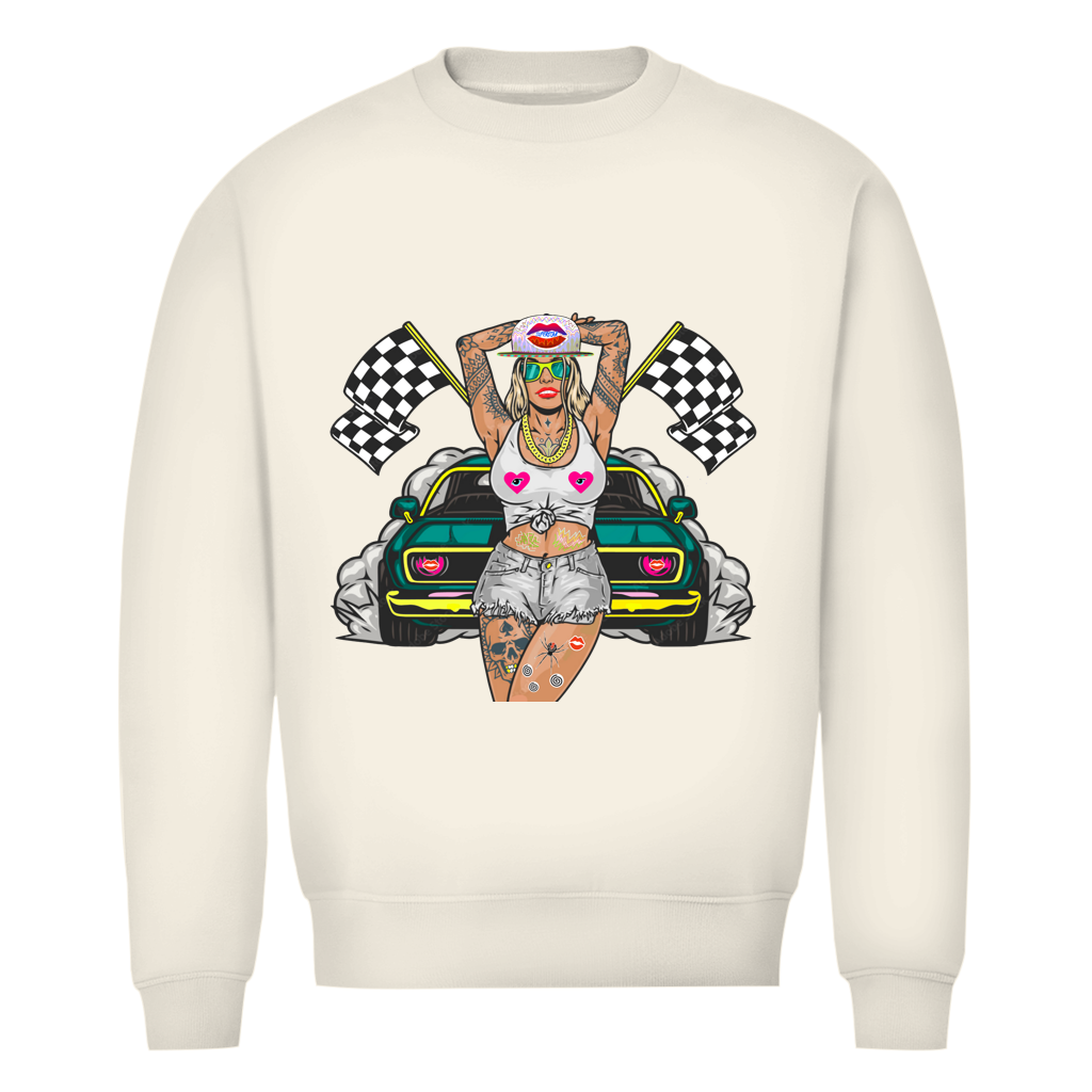 Herren Premium Bio Sweatshirt Girl