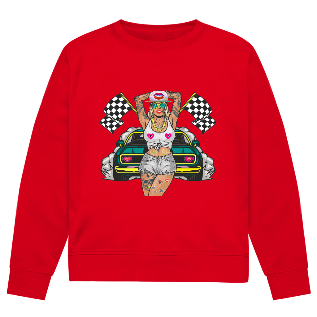Herren Premium Bio Sweatshirt Girl