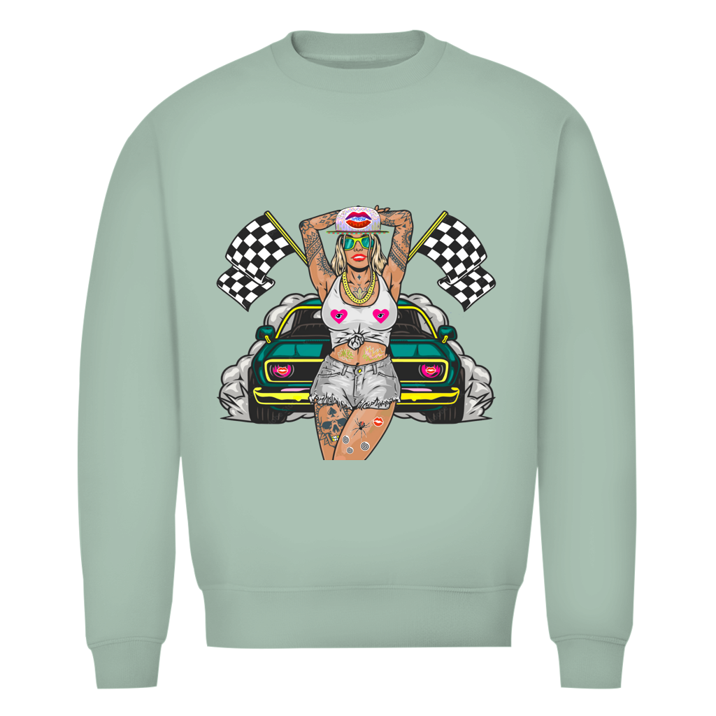 Herren Premium Bio Sweatshirt Girl