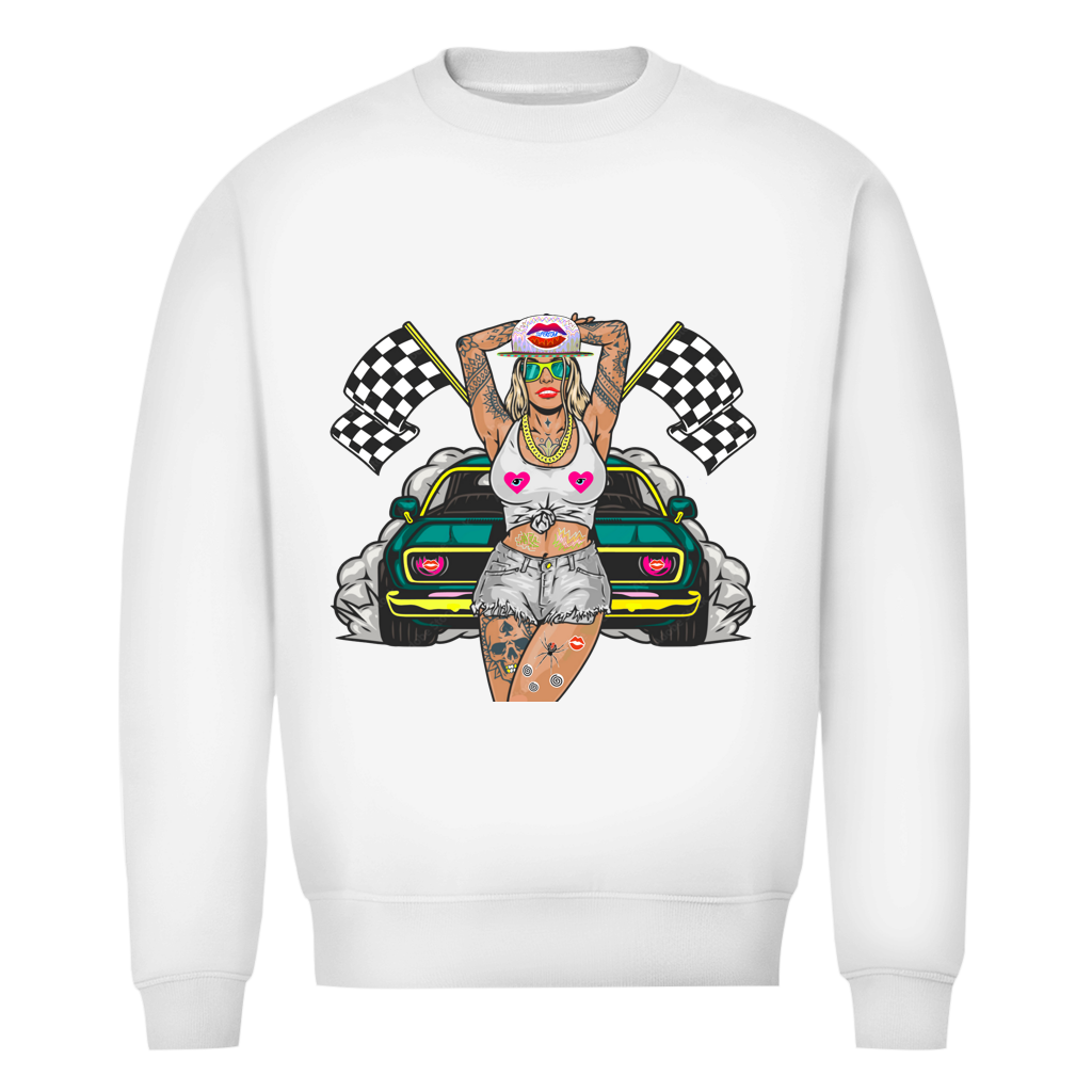Herren Premium Bio Sweatshirt Girl