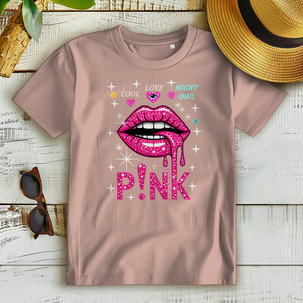 Damen Premium Bio T-Shirt Pink