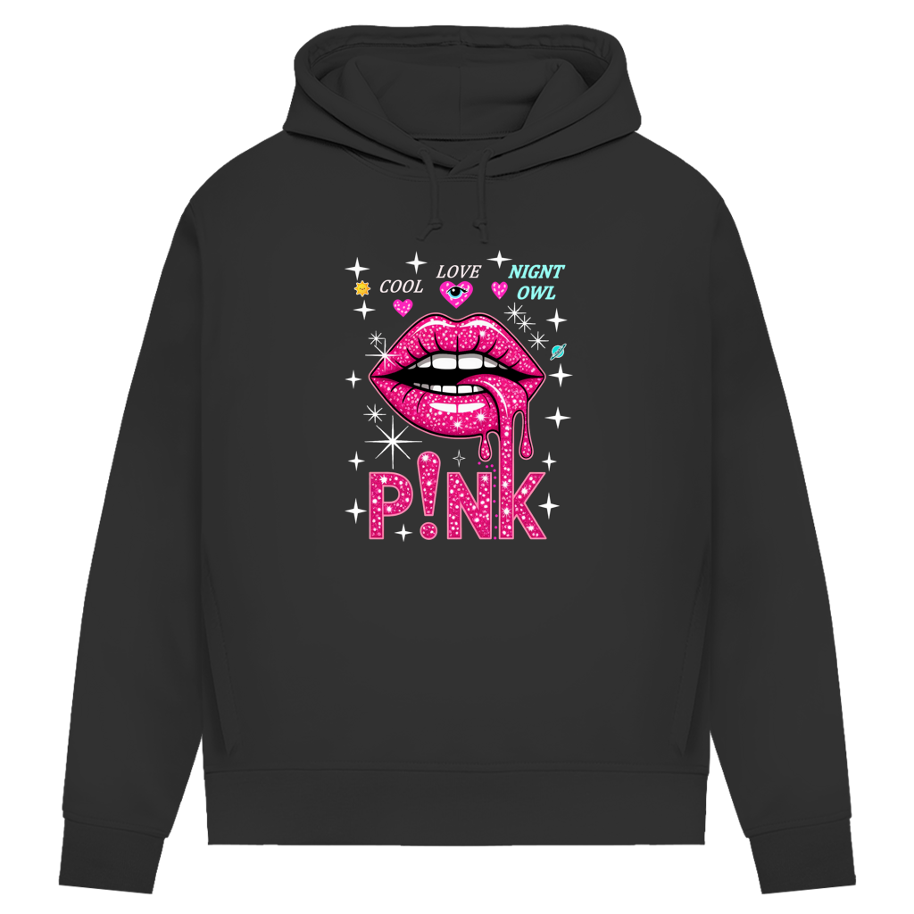 Damen Premium Bio Hoodie Pink
