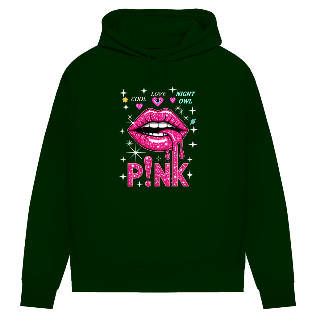 Damen Premium Bio Hoodie Pink