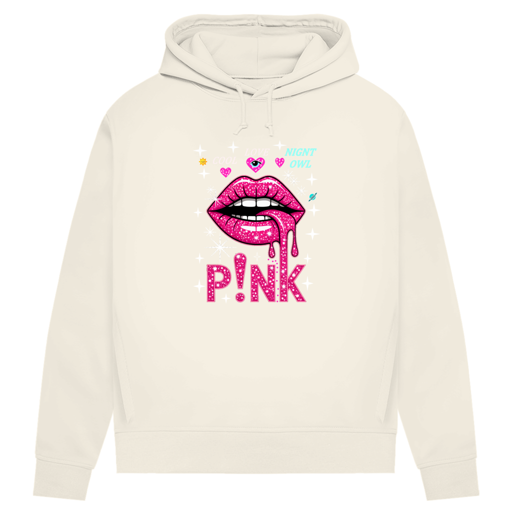 Damen Premium Bio Hoodie Pink