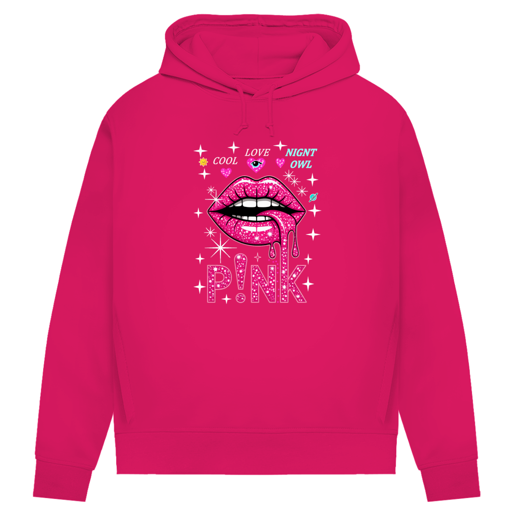Damen Premium Bio Hoodie Pink