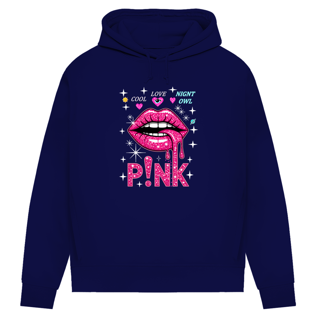 Damen Premium Bio Hoodie Pink