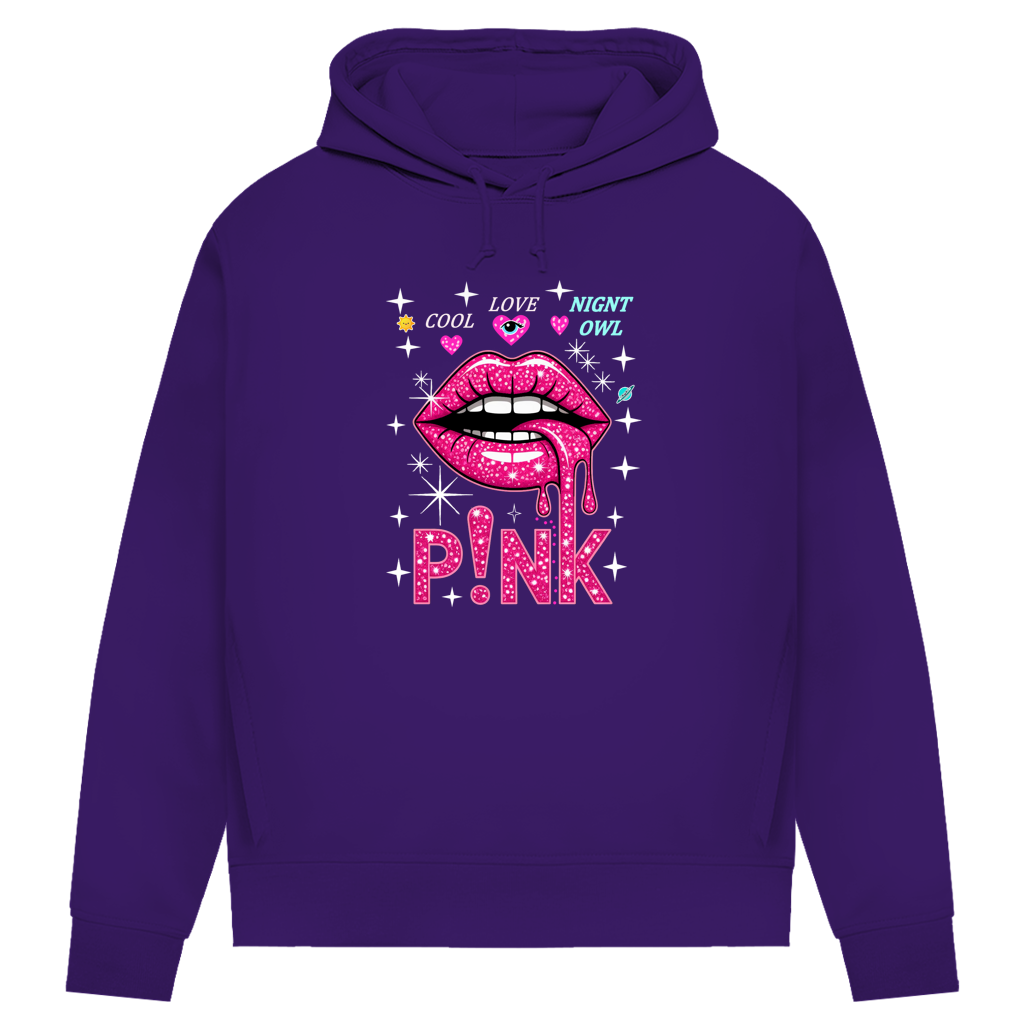 Damen Premium Bio Hoodie Pink