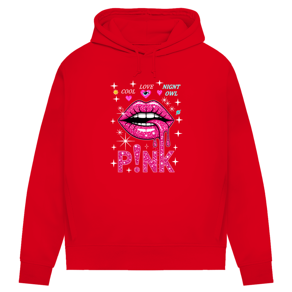 Damen Premium Bio Hoodie Pink