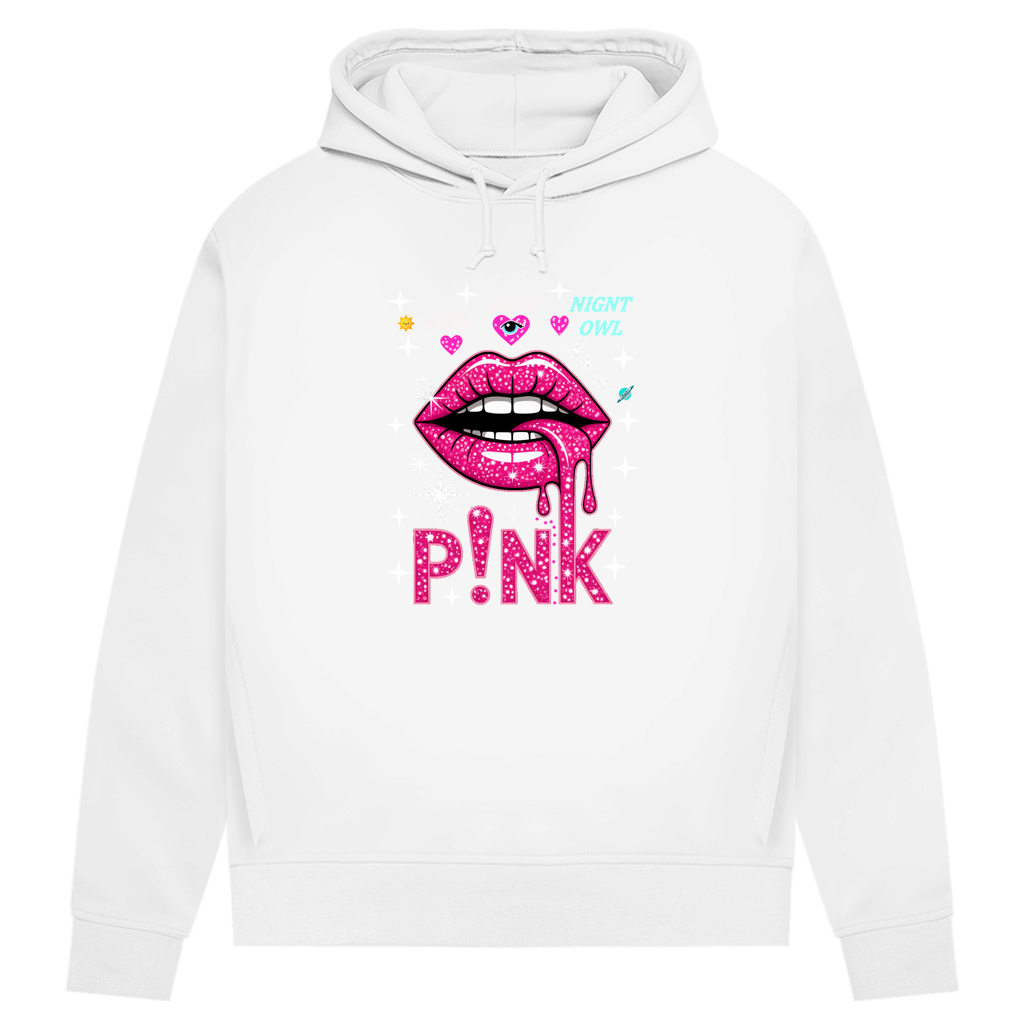 Damen Premium Bio Hoodie Pink