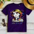 Damen Premium Bio T-Shirt Music is my life