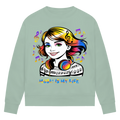 Damen Premium Bio Sweatshirt Music is my life
