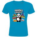 Kids Premium Bio T-Shirt Panda Travels