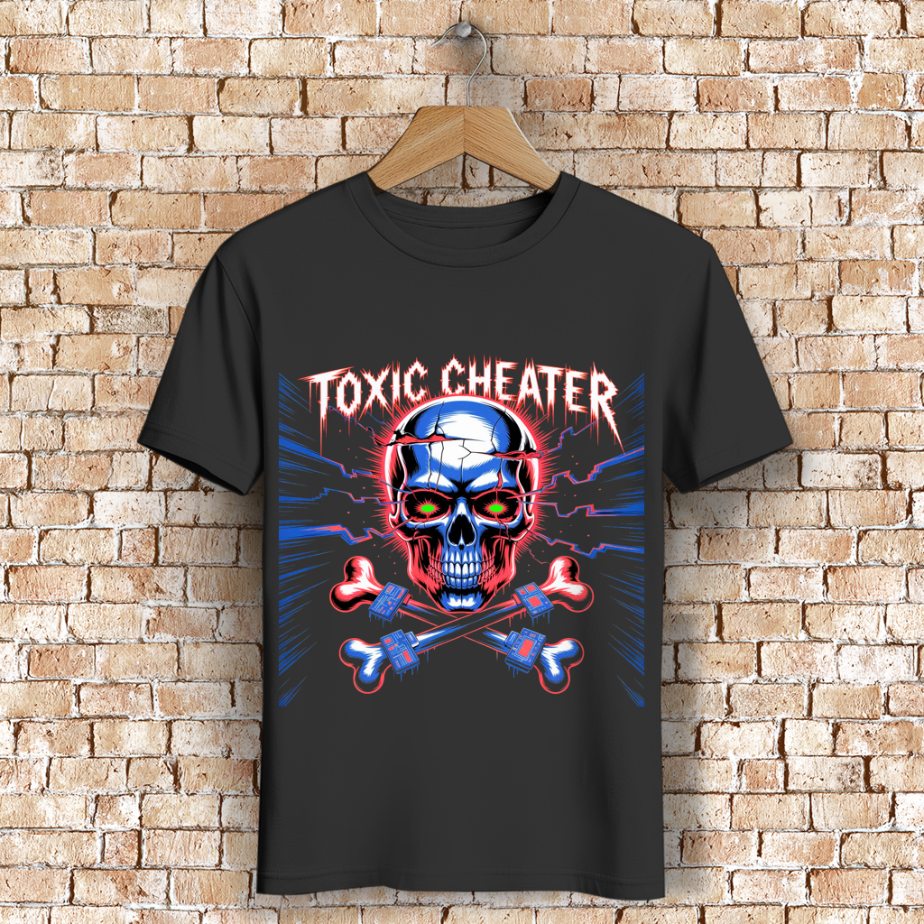 Herren Premium Bio T-Shirt Toxic Cheater