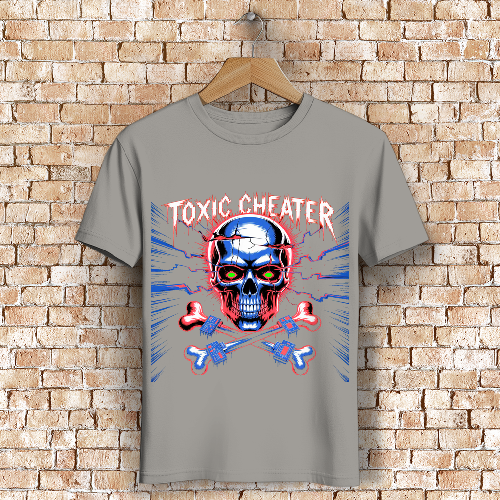 Herren Premium Bio T-Shirt Toxic Cheater