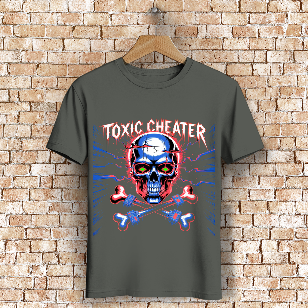 Herren Premium Bio T-Shirt Toxic Cheater
