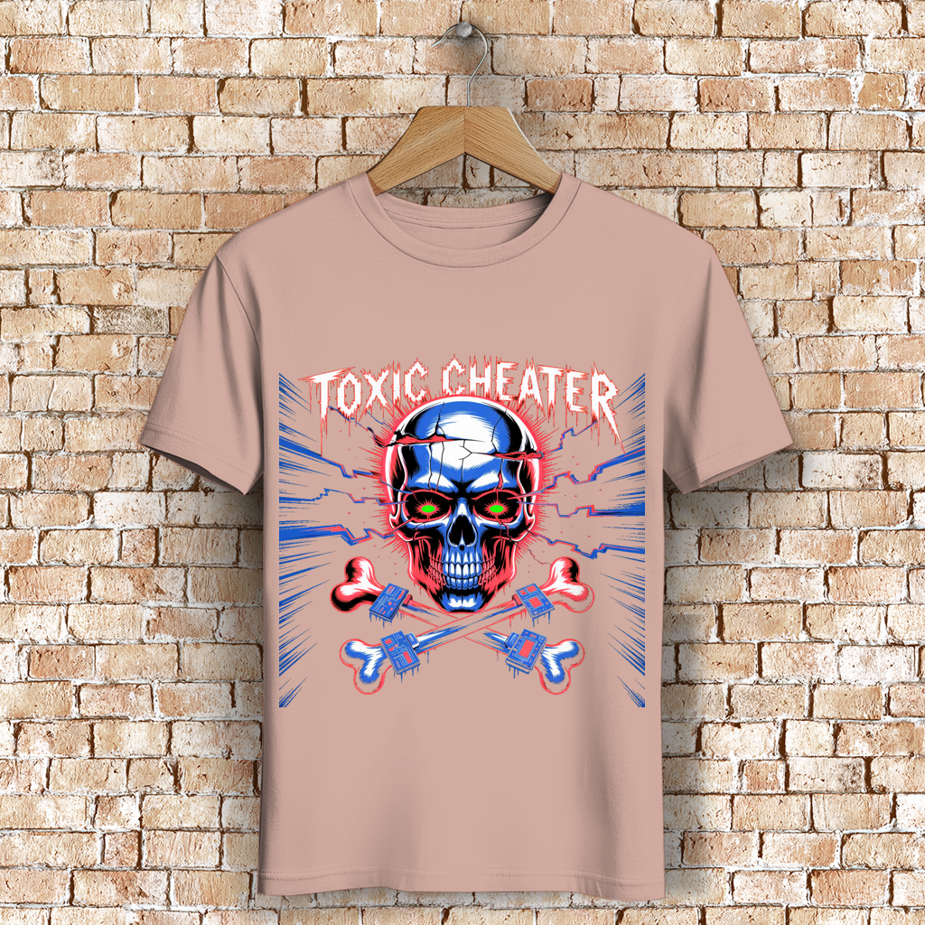 Herren Premium Bio T-Shirt Toxic Cheater