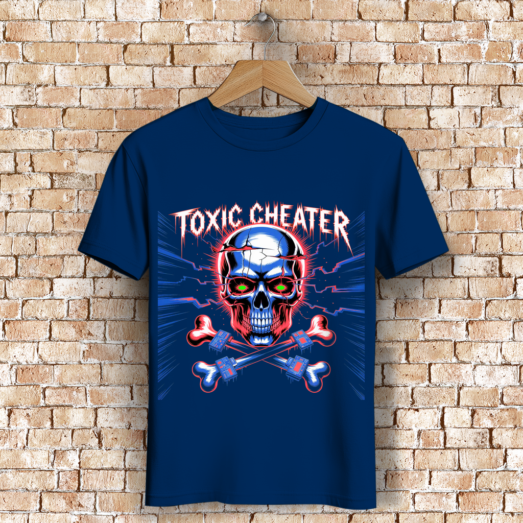 Herren Premium Bio T-Shirt Toxic Cheater
