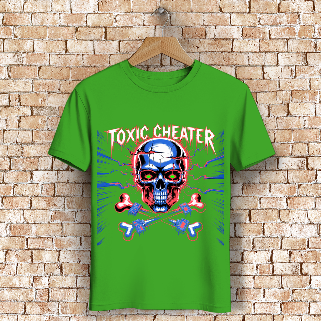 Herren Premium Bio T-Shirt Toxic Cheater