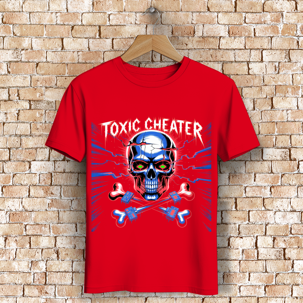 Herren Premium Bio T-Shirt Toxic Cheater