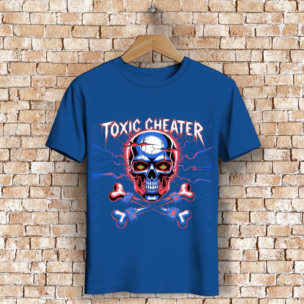 Herren Premium Bio T-Shirt Toxic Cheater