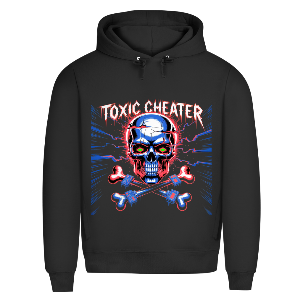 Herren Premium Bio Hoodie Toxic Cheater