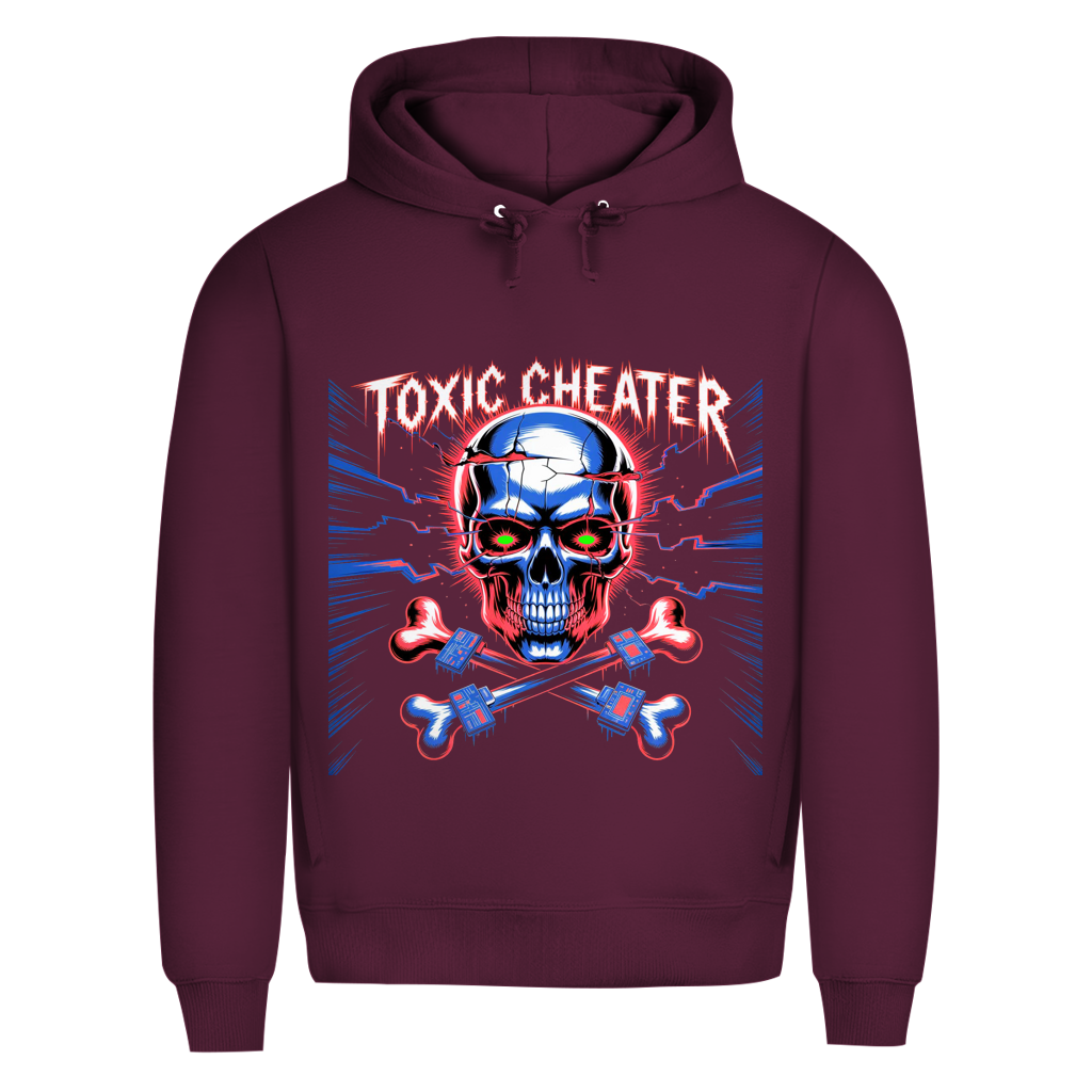 Herren Premium Bio Hoodie Toxic Cheater