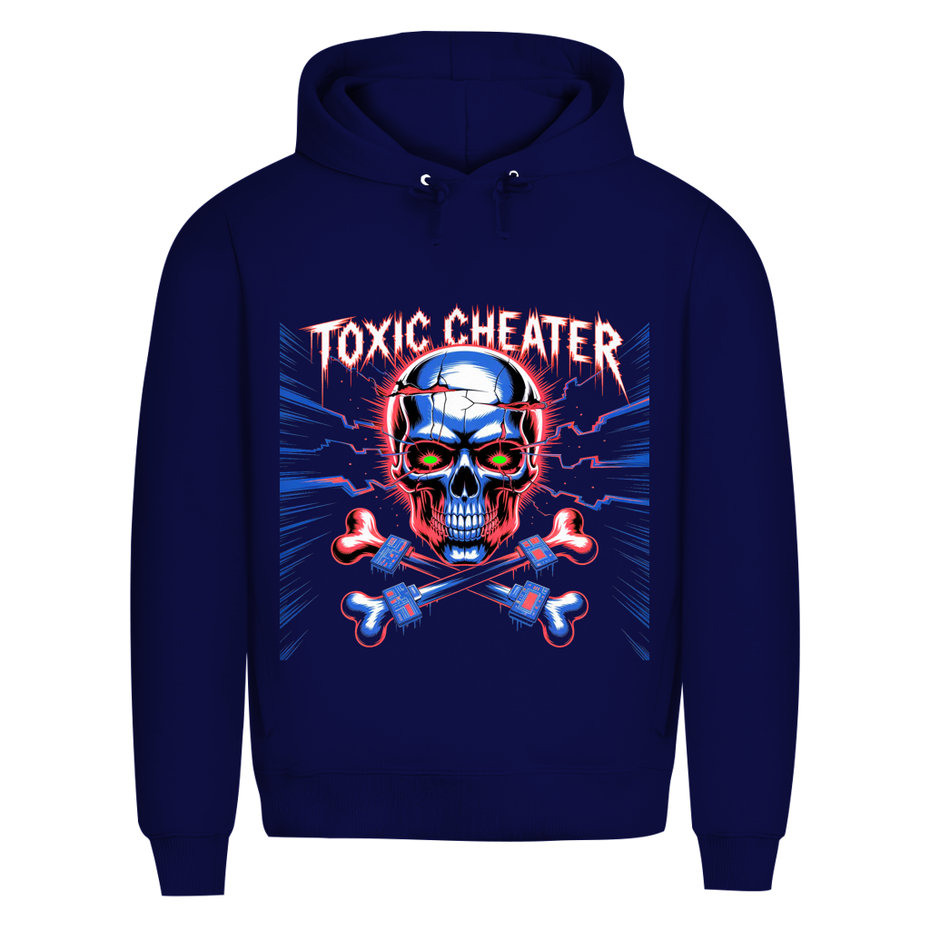 Herren Premium Bio Hoodie Toxic Cheater
