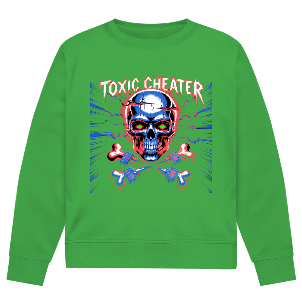 Herren Premium Bio Sweatshirt Toxic Cheater