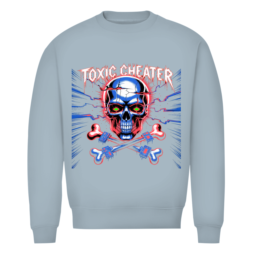 Herren Premium Bio Sweatshirt Toxic Cheater