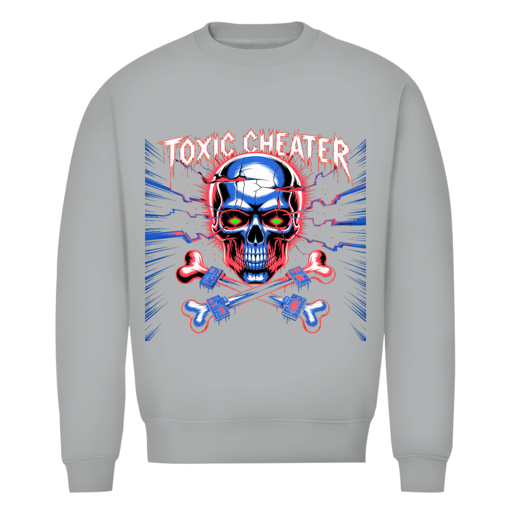 Herren Premium Bio Sweatshirt Toxic Cheater