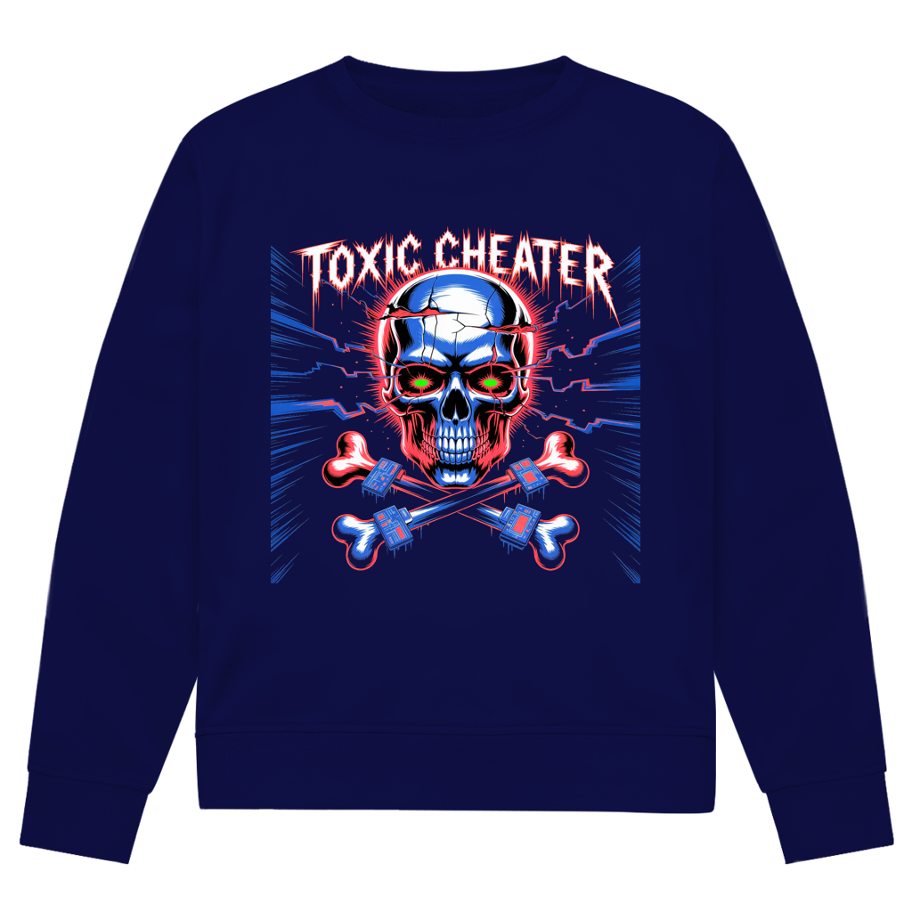 Herren Premium Bio Sweatshirt Toxic Cheater