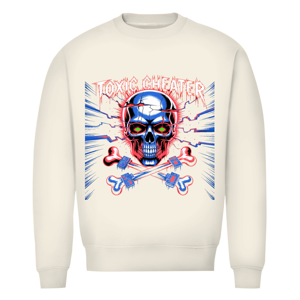Herren Premium Bio Sweatshirt Toxic Cheater