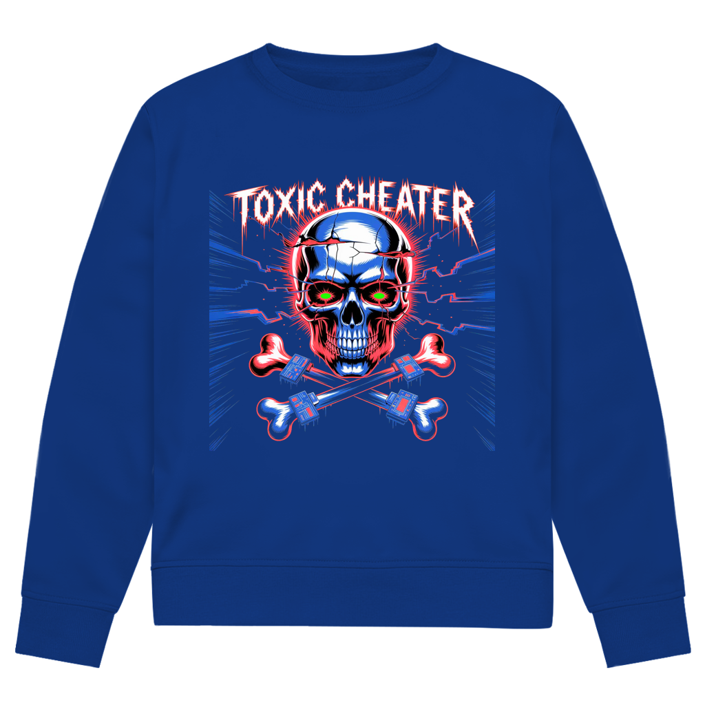 Herren Premium Bio Sweatshirt Toxic Cheater