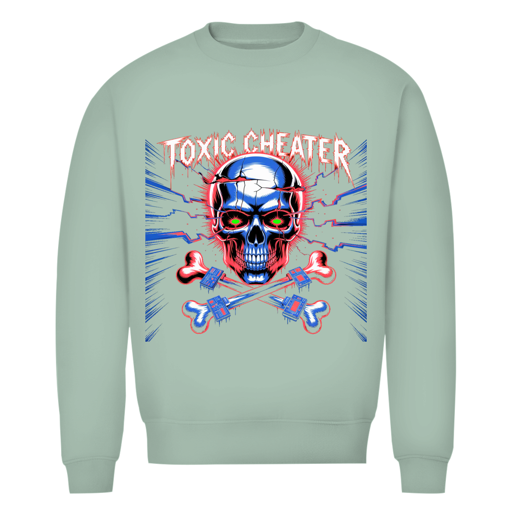 Herren Premium Bio Sweatshirt Toxic Cheater